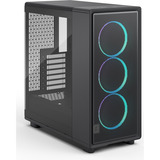 Fractal Design Epoch RGB midi tower behuizing Zwart | 2x USB-A | 1x USB-C | RGB | Tempered Glass