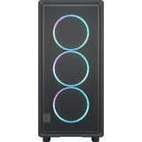 Fractal Design Epoch RGB midi tower behuizing Zwart | 2x USB-A | 1x USB-C | RGB | Tempered Glass