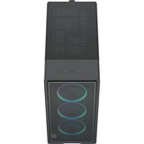 Fractal Design Epoch RGB midi tower behuizing Zwart | 2x USB-A | 1x USB-C | RGB | Tempered Glass