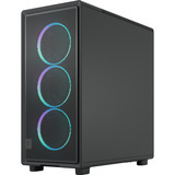 Fractal Design Epoch RGB midi tower behuizing Zwart | 2x USB-A | 1x USB-C | RGB | Tempered Glass