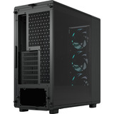 Fractal Design Epoch RGB midi tower behuizing Zwart | 2x USB-A | 1x USB-C | RGB | Tempered Glass