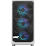 Fractal Design Meshify 2 RGB White TG Clear Tint midi tower behuizing Wit | 2x USB-A | 1x USB-C | Window