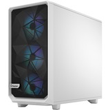 Fractal Design Meshify 2 RGB White TG Clear Tint midi tower behuizing Wit | 2x USB-A | 1x USB-C | Window