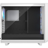 Fractal Design Meshify 2 RGB White TG Clear Tint midi tower behuizing Wit | 2x USB-A | 1x USB-C | Window