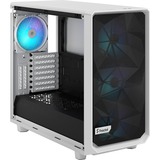 Fractal Design Meshify 2 RGB White TG Clear Tint midi tower behuizing Wit | 2x USB-A | 1x USB-C | Window