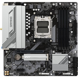 GIGABYTE B650M GAMING PLUS WIFI socket AM5 moederbord Zwart/zilver, RAID, 2,5Gb-LAN, WLAN, BT, Sound, µATX