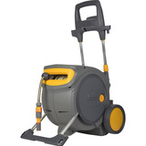 Hozelock Auto Reel Mobile slangenwagen met 35 m slang + Multi Sprinkler Grijs/geel