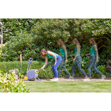 Hozelock Auto Reel Mobile slangenwagen met 35 m slang + Multi Sprinkler Grijs/geel