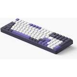 Iqunix F97 Lavandin Wireless Mechanical Keyboard, gaming toetsenbord Lavendel, US lay-out, Cherry MX Brown, RGB leds, 96%, Hot-swappable, PBT, 2.4GHz | Bluetooth 5.1 | USB-C