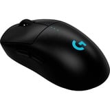 Logitech G PRO 2 LIGHTSPEED draadloze gaming muis Zwart, 100 - 44,000 dpi, RGB