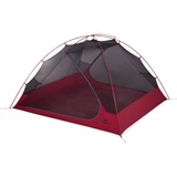 MSR Zoic 4 Backpacking Tent Lichtgrijs/rood