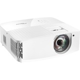 Optoma 4K400STx Heldere, True 4K UHD short throw DLP-projector Wit, 4000 ANSI Lumen, voor klaslokalen en vergaderruimten
