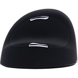 R-Go Tools HE Mouse Large Links Draadloos Zwart/zilver, 500 - 2500dpi, Large (Handlengte boven de 185mm)