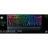 Razer BlackWidow V3 Pro, gaming toetsenbord Zwart, US lay-out, Razer Green, RGB leds, Doubleshot ABS