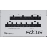 Seasonic FOCUS GX-1000 ATX2.4 WHITE, 1000 Watt voeding  Wit, 6x PCIe, kabelmanagement