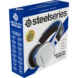 SteelSeries Arctis 7P+ over-ear gaming headset Wit, USB-C