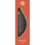 SteelSeries Sensei Pro gaming muis Zwart, 100 - 42.000 DPI, 8K, UWB / 6 GHz
