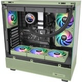 Thermaltake CT120 EX Reverse ARGB Sync PC Cooling Fan Matcha Green (3-Fan Pack) case fans Lichtgroen, 3 stuks, 120 x 120 x 25 mm, PWM