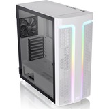 Thermaltake H590 TG ARGB midi tower behuizing Wit | 2x USB-A | Window