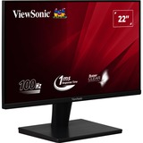 ViewSonic VA2215-H 22" monitor Zwart, HDMI, VGA, 100 Hz