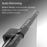 ACT Connectivity Dimbare Monitor LED Lichtbalk led-bar Zwart, USB-voeding, 3000K-6500K