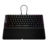 ASUS ROG Falcata RGB mechanisch gaming toetsenbord Zwart, US lay-out (QWERTY), ROG HFX V2, 75%, RGB, USB-C | 2.4GHz | Bluetooth 5.0