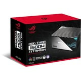 ASUS ROG THOR Titanium, 1600 Watt voeding  Zwart, 10x PCIe, Kabelmanagement