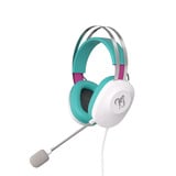 ASUS TUF Gaming x Hatsune Miku Bundel, gaming toetsenbord Turquoise/wit, US lay-out, opto mechanisch, 96%, RGB, 12.000 Dpi