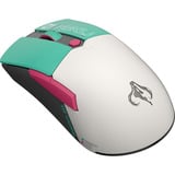 ASUS TUF Gaming x Hatsune Miku Bundel, gaming toetsenbord Turquoise/wit, US lay-out, opto mechanisch, 96%, RGB, 12.000 Dpi