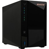 Asustor Drivestor 2 Pro Gen2 incl. 2x WD Red Plus 4 TB harde schijf nas Zwart, USB