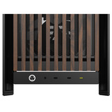 Corsair FRAME 5000D WOOD RS midi tower behuizing Zwart/houtkleur | 3x USB-C | Tempered Glass