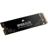 Corsair MP600 ELITE 2 TB SSD Zwart, CSSD-F2000GBMP600ENH, PCIe Gen 4.0 x4, NVMe 1.4, M.2 2280