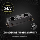Corsair MP700 PRO SE Hydro X 4 TB SSD Zwart, PCIe 5.0 x4 | NVMe 2.0 | M.2 2280, mit Wasserkühlungs-Block
