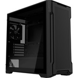 GIGABYTE  midi tower behuizing Zwart | 2x USB-A | Window