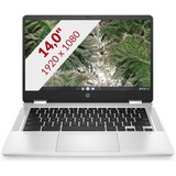 HP Chromebook x360 14a-ca0107nd (4R8V0EA), 14" 2-in-1 Laptop Zilver, 64 GB eMMC, WiFi 5, Touch, Chrome OS