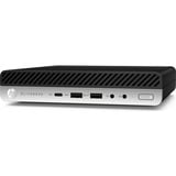HP EliteDesk 800 G4 DM Refurbished mini-pc Zwart/zilver | i5-8400T | UHD Graphics 630 | 32 GB | 512 GB SSD