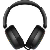 Hator Phoenix 2 Wireless over-ear gaming headset Zwart, RGB, 2.4GHz / Bluetooth 5.4 / USB-C