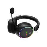 Hator Phoenix 2 Wireless over-ear gaming headset Zwart, RGB, 2.4GHz / Bluetooth 5.4 / USB-C