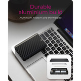 ICY BOX IB-CR602M-C31 externe behuizing Zwart