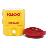 Igloo 400 Series Barrel 2 Gallon, 7,57 liter drankdispenser Geel/rood
