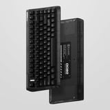 Iqunix OG80 Dark Side Wireless Mechanical Keyboard Zwart, US lay-out (QWERTY), Cherry MX Brown, 80% (TKL)	, RGB leds, Hot-swappable, PBT, 2.4GHz | Bluetooth 5.1 | USB-C