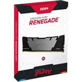 Kingston 16 GB DDR4-3200 werkgeheugen Zwart, KF432C16RB12/16, Renegade, XMP 2.0