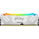 Kingston FURY 32 GB DDR5-6000 werkgeheugen Wit, KF560C32RWA-32, Renegade RGB, XMP