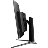MSI MPG 321CURX QD-OLED 31.5" 4K UHD curved gaming monitor Zwart, 2x HDMI, DisplayPort, 2x USB-A, USB-B, USB-C, 240 Hz