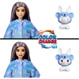 Mattel Barbie Cutie Reveal met kostuumthema en 10 verrassingen Pop Konijntje als koala