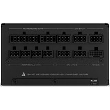 NZXT C1000 Gold ATX 3.1, 1000 Watt voeding  Zwart, 1x 12VHPWR, 3x PCIe, kabelmanagement