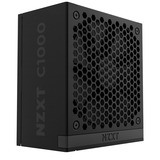 NZXT C1000 Gold ATX 3.1, 1000 Watt voeding  Zwart, 1x 12VHPWR, 3x PCIe, kabelmanagement