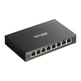 TP-Link Omada ES208G 8-Poort Gigabit Easy Managed Switch Zwart