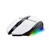 Trust GXT 110 Felox Draadloze Gaming Muis met LED-verlichting Wit, RGB | 800 - 4800 dpi