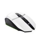 Trust GXT 110 Felox Draadloze Gaming Muis met LED-verlichting Wit, RGB | 800 - 4800 dpi